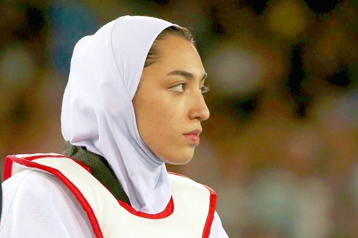 Iran's only female Olympic medallist in the Netherlands-NOS