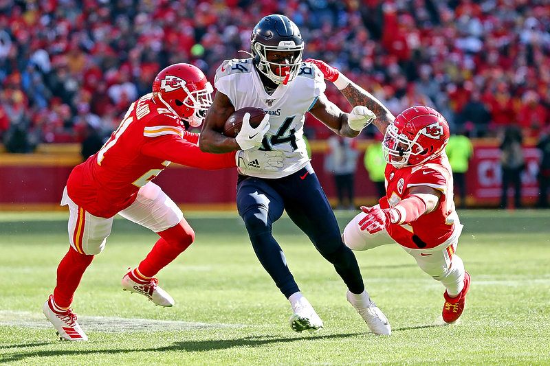 Kansas City Chiefs beat Tennessee Titans 35-24 for their first trip to  Super Bowl in 50 years