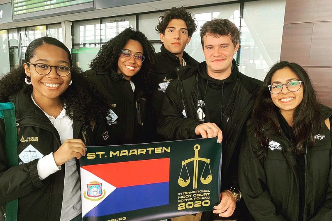       St. Maarten Moot Court Team  to compete in Gdynia, Poland   