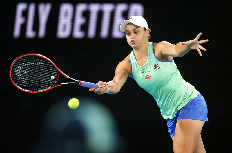 Barty says proud of indigenous heritage after Australia Day win