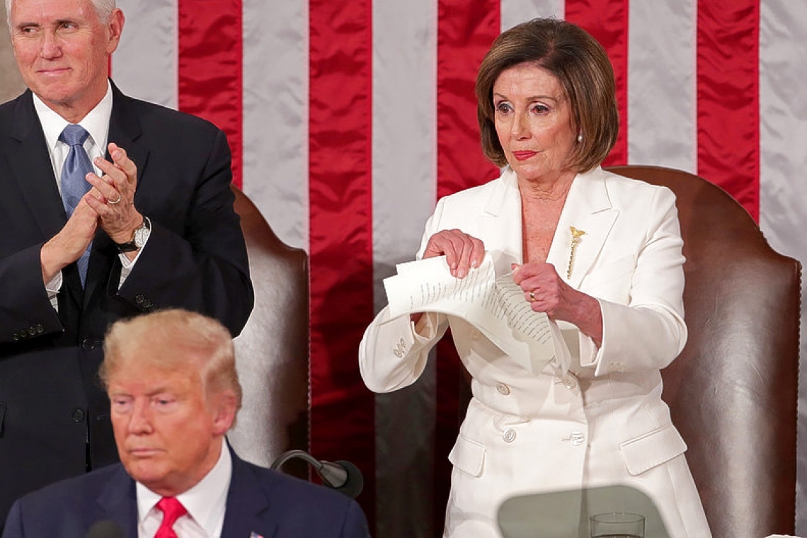 Pelosi ripped up Trump speech because it 'shredded the truth'