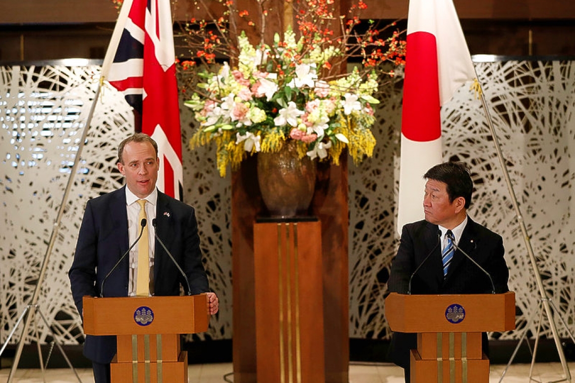 UK wants Japan trade deal this year, Tokyo wants food restrictions lifted