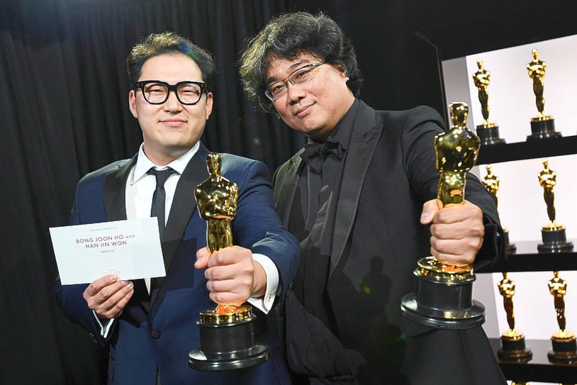 'Parasite' beats Hollywood greats to make Oscar history