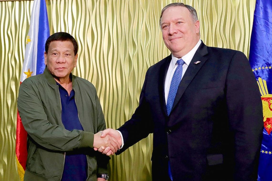 Philippine president terminates troop pact in blow to US