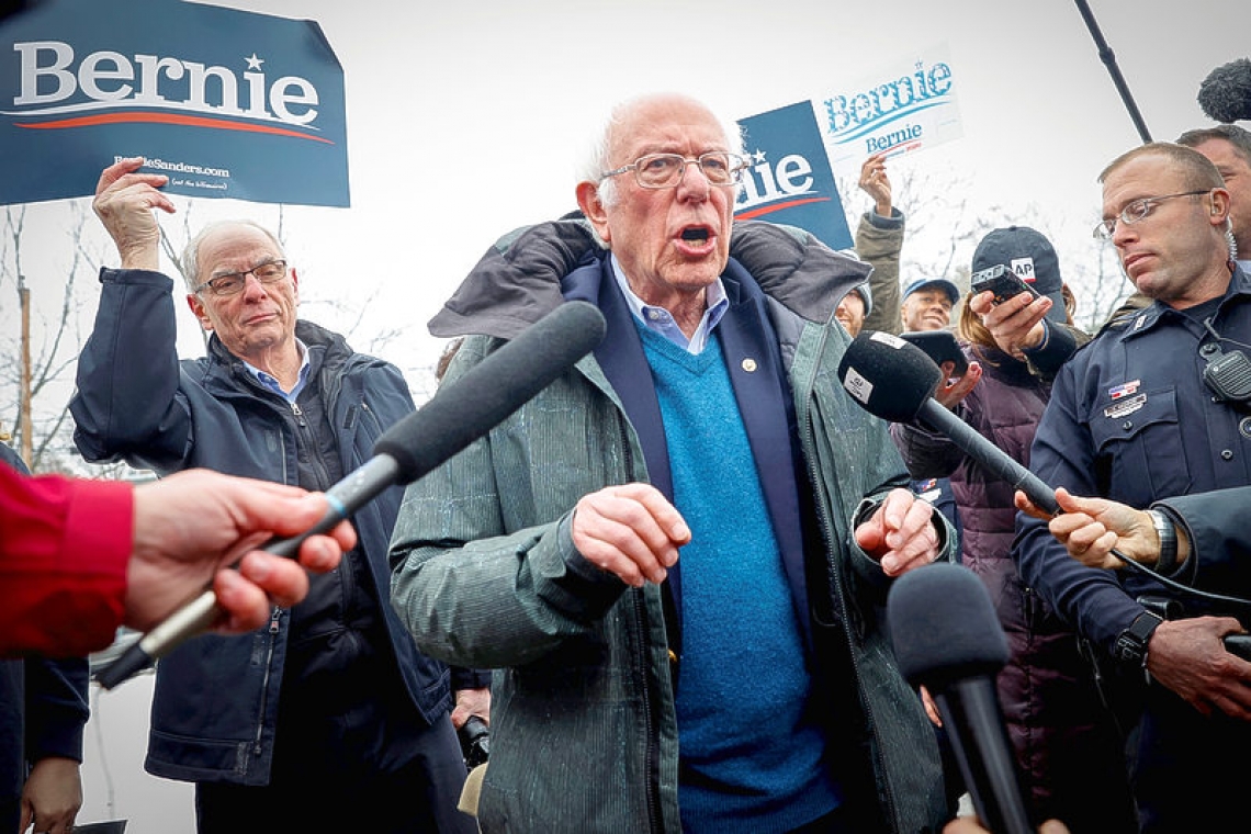 Sanders narrowly wins New Hampshire Democratic primary, Biden lags badly
