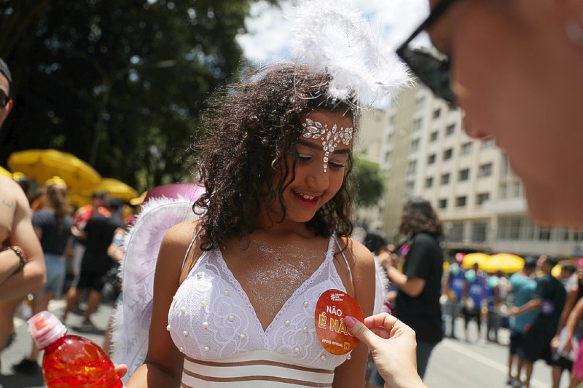 Angels ensure 'no means no' at Brazil's anything-goes carnival