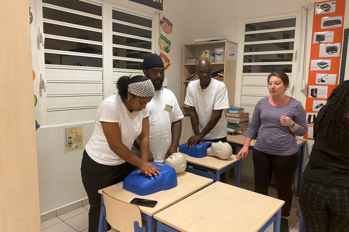       SMTF provides CPR  training to unemployed   