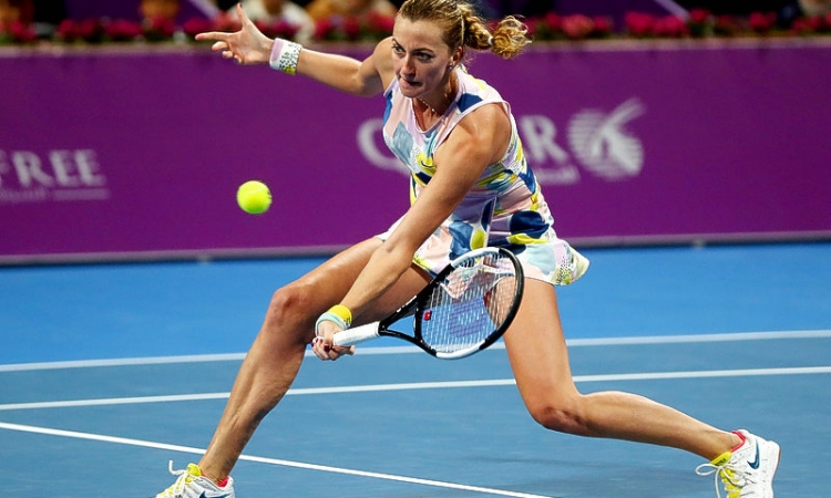 Kvitova overcomes tenacious Barty to set up Sabalenka final in Doha