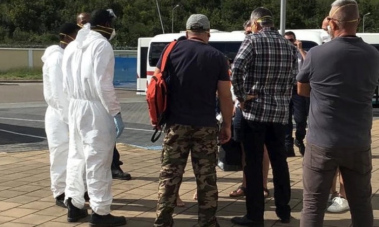       French couple taken off airport after being  flagged as suspected coronavirus cases   