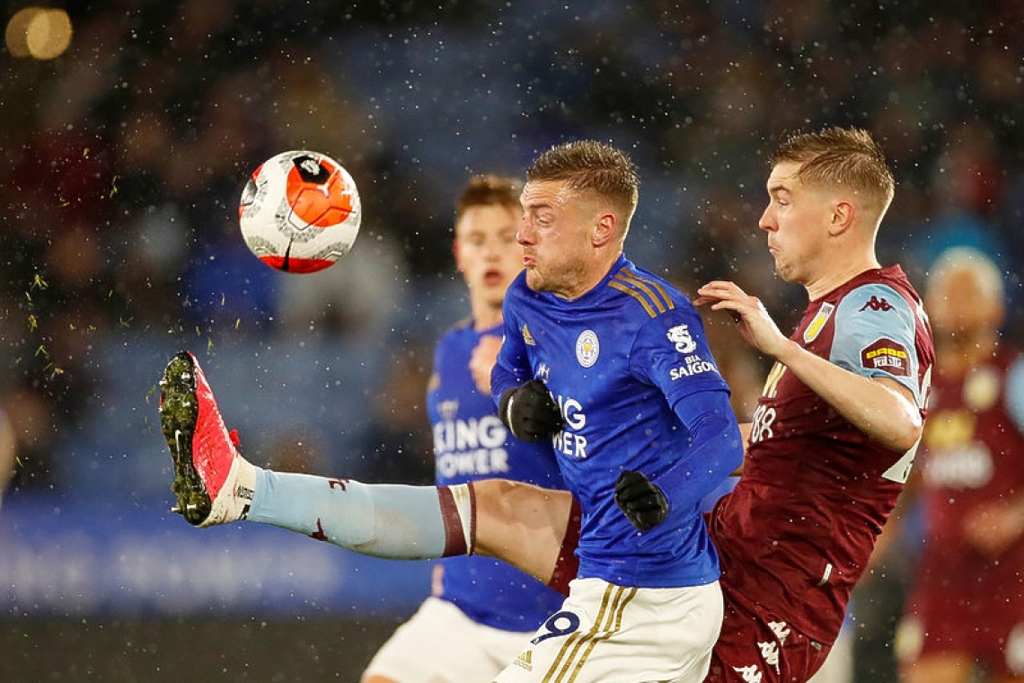 The Daily Herald Vardy Back Among Goals As Leicester Thump Villa 4 0 7299