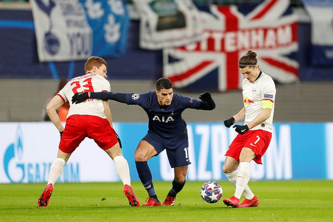 Leipzig eliminate Spurs to claim first ever last eight