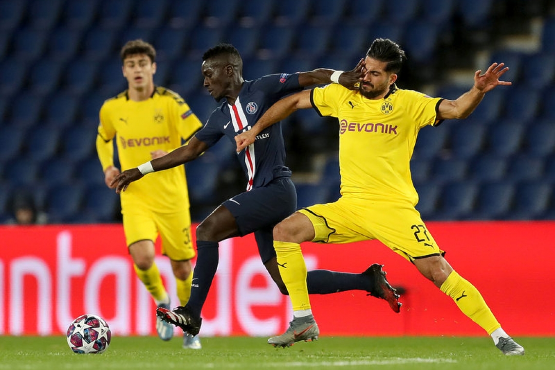 PSG sink Dortmund in empty stadium to reach quarters