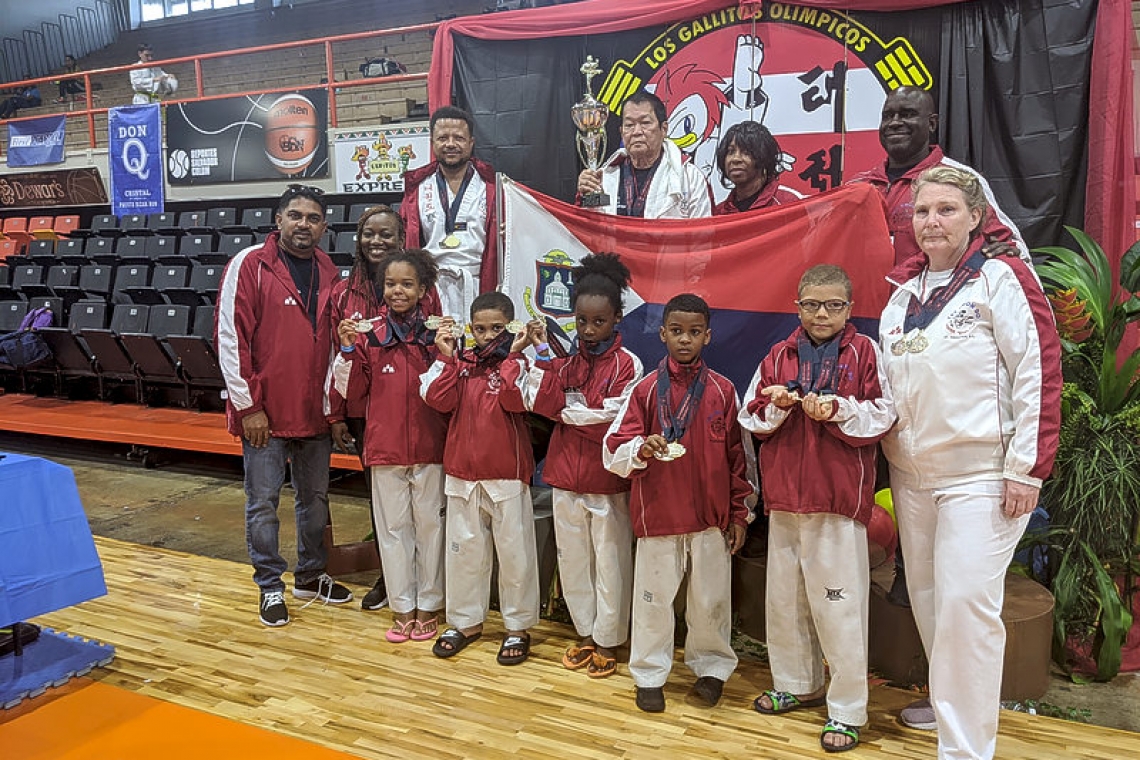 Young Taekwondo athletes collect gold in Puerto Rico