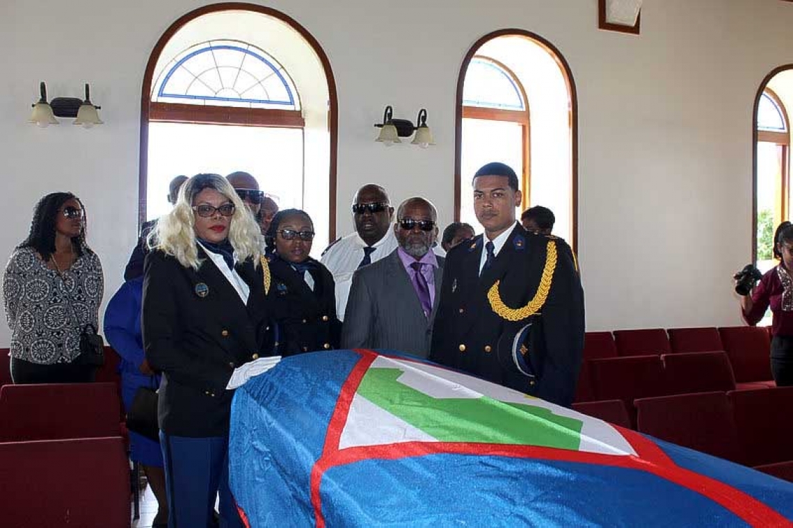 Stanley van Putten  laid to rest on Sat.