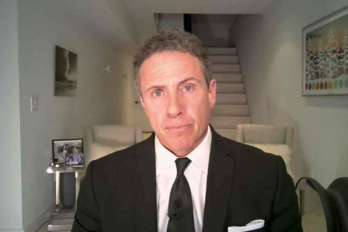CNN anchor Chris Cuomo diagnosed with coronavirus; he will continue working from home. 
