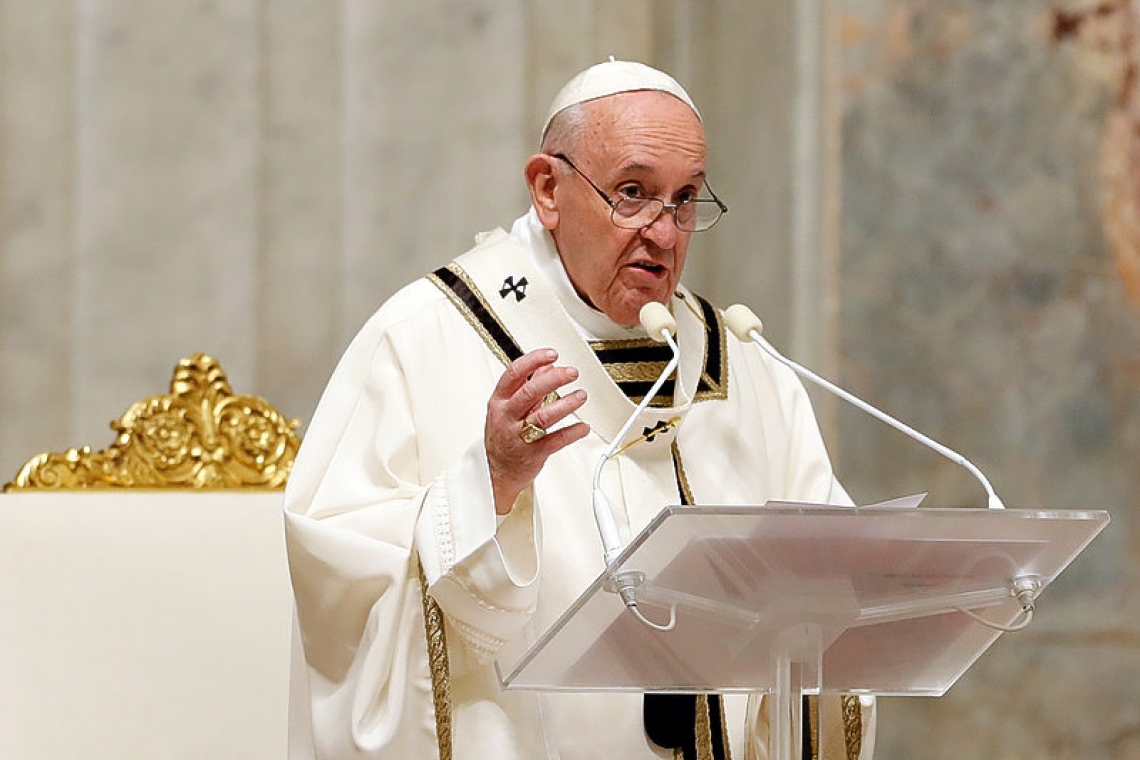 'Be messengers of life in a time of death,' pope says on Easter eve