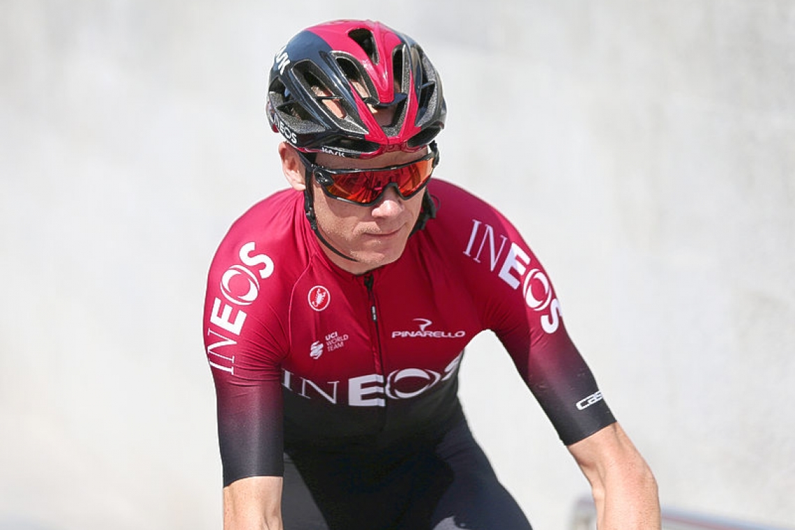 Froome says recovery almost complete as he waits out lockdown