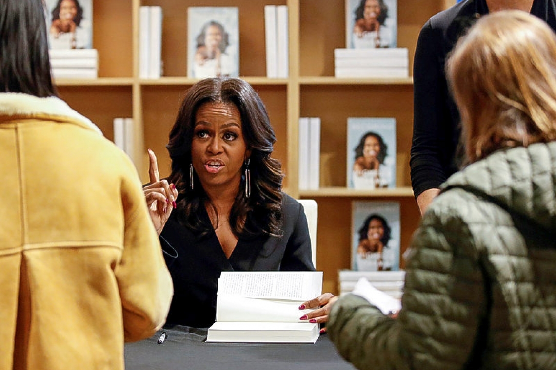 Michelle Obama's book tour documented for Netflix film