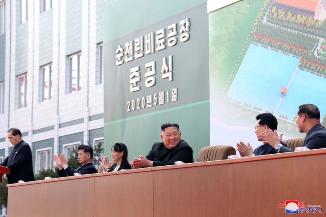 After rumours about leader’s death, state media report Kim Jong Un appearance