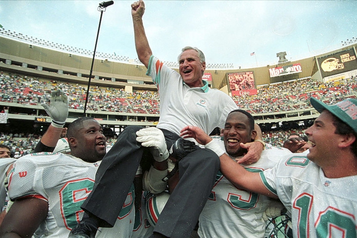 Shula's Legacy Stretches Beyond Perfect Season and Football