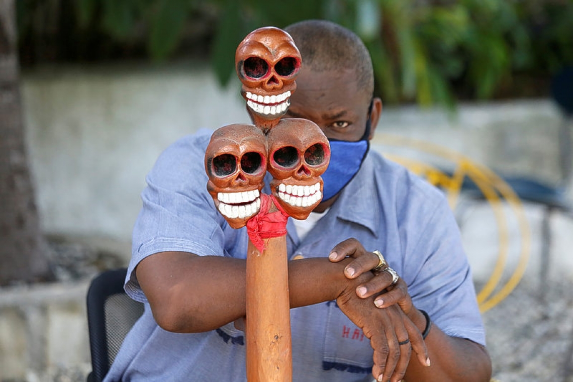 Haiti voodoo leaders prepare temples for coronavirus sufferers