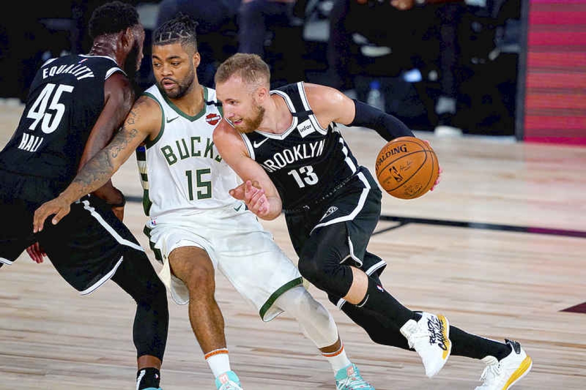 Nets hold off Bucks 119-116 as Antetokounmpo rests after half