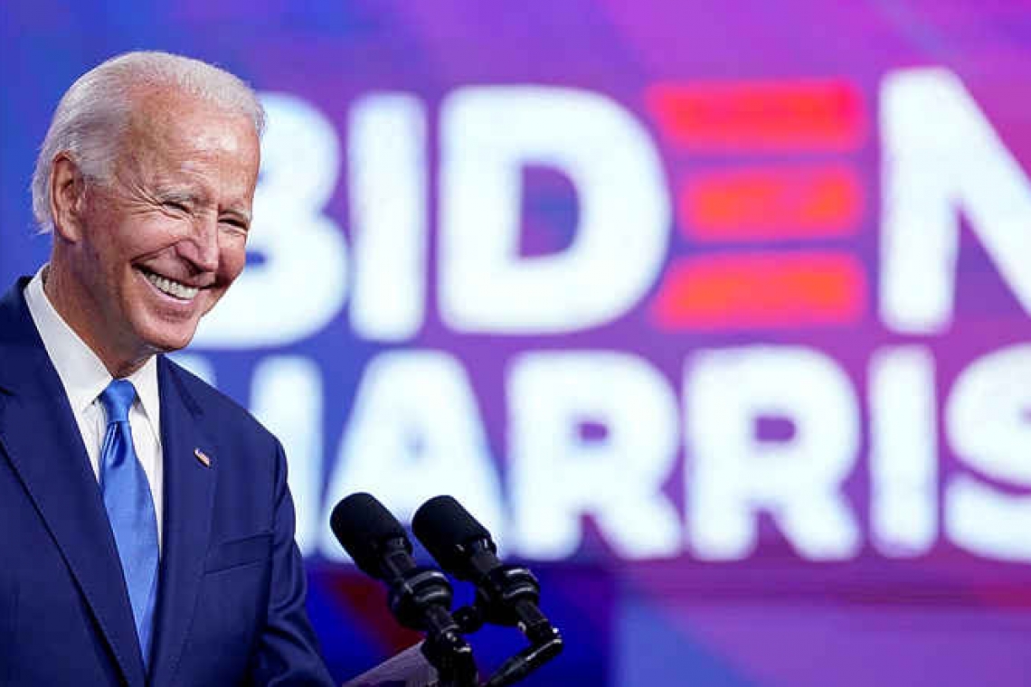 Biden looks to turn campaign focus to pandemic