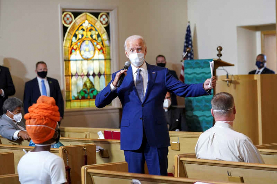 Biden speaks with Jacob Blake, hears from Kenosha residents