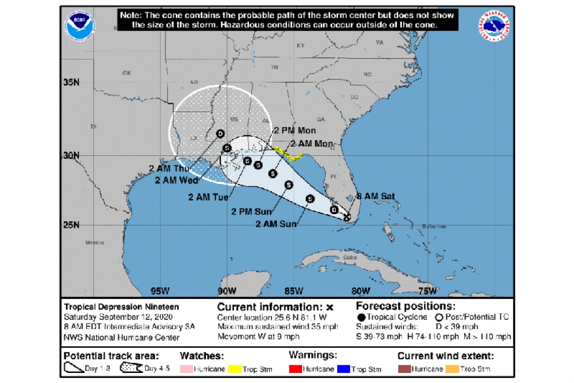 ...DEPRESSION BECOMES A TROPICAL STORM...