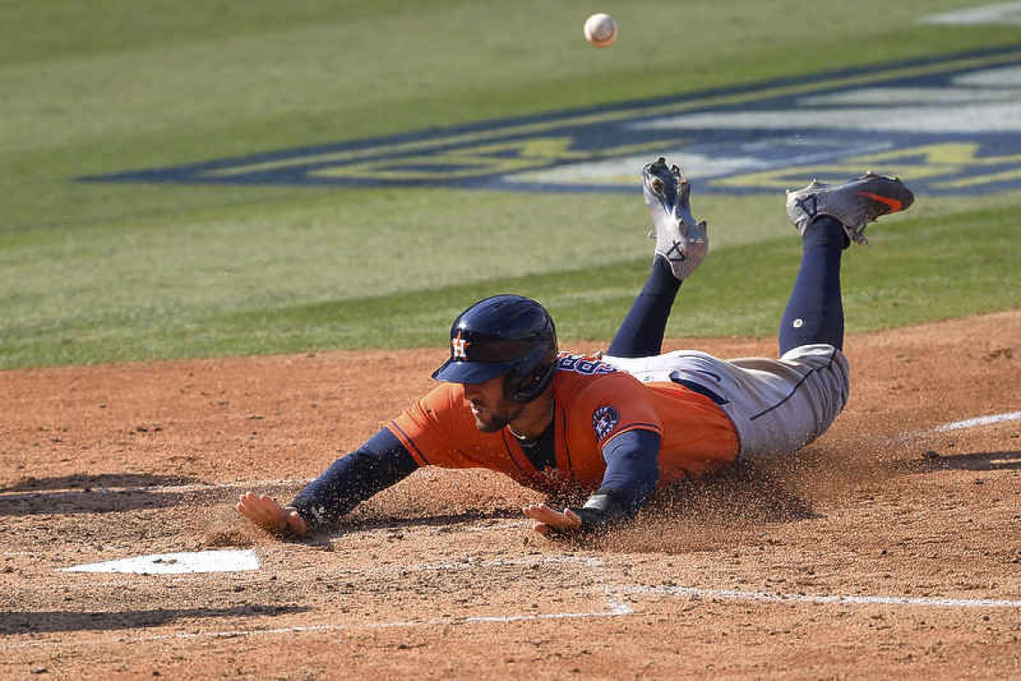 Correa, Astros crush  A's in ALDS opener