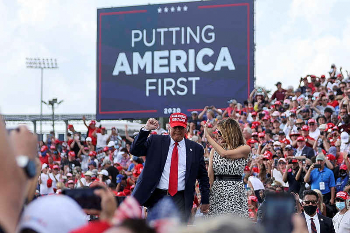 Trump, Biden clash on virus as they hold rallies in Florida