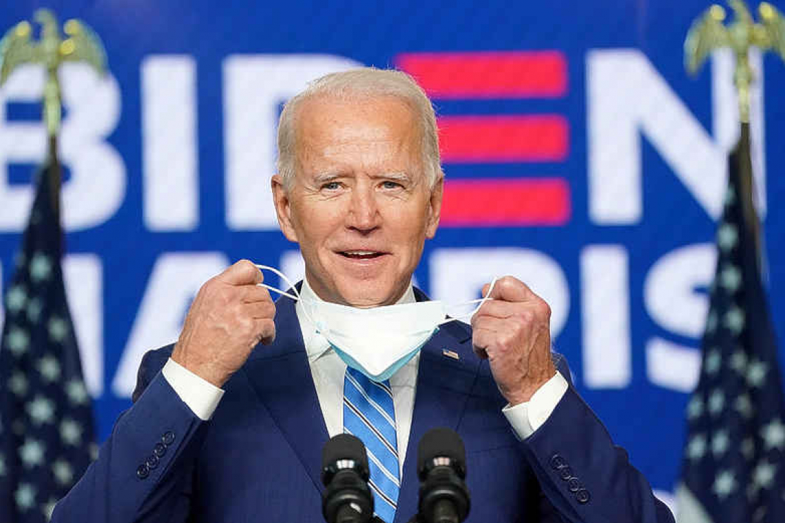 Biden foresees victory in US election; Trump pursues suits, recount