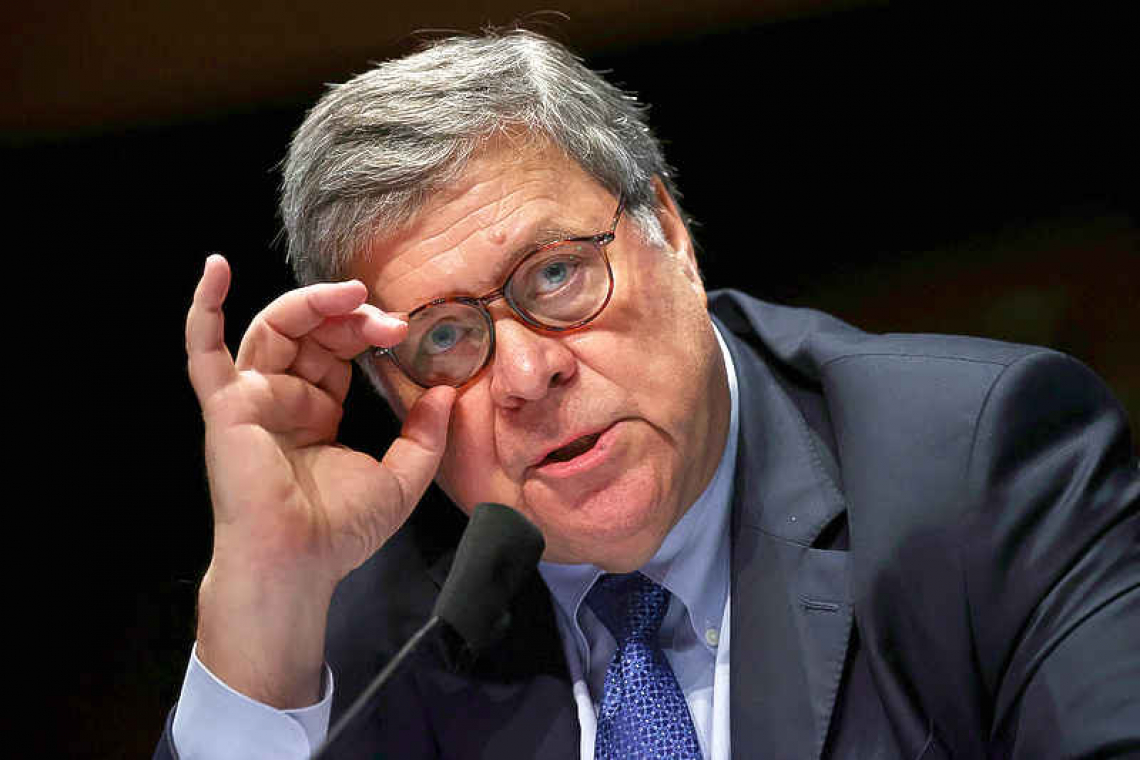 Barr sees no sign of major US vote fraud