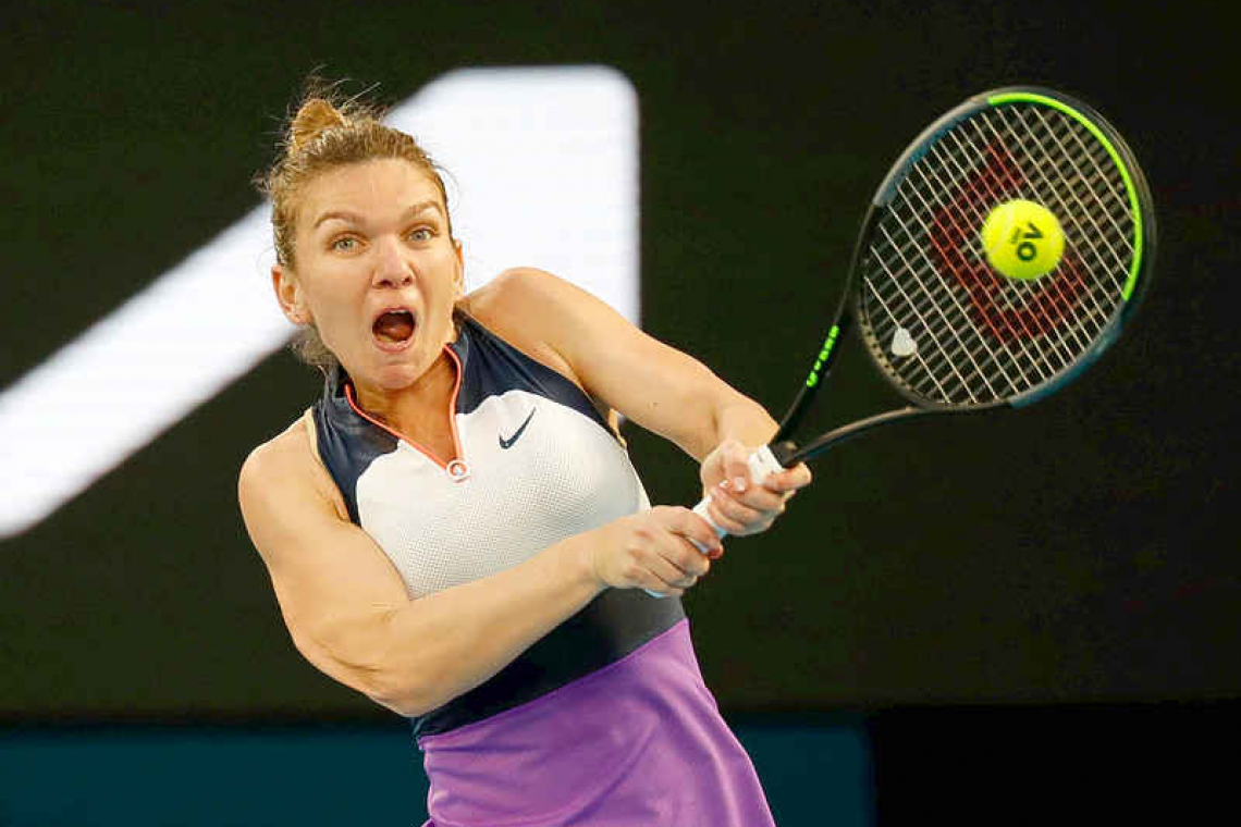 Halep battles past Swiatek to set up Serena showdown