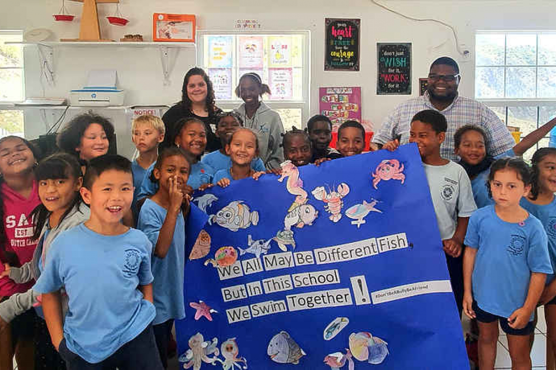 Anti-bullying campaign  at Sacred Heart School