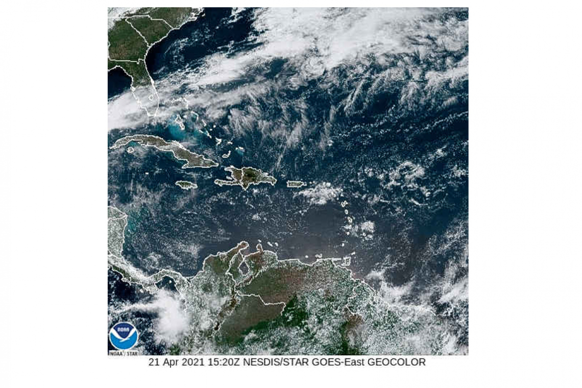 PUBLIC WEATHER FORECAST FOR ST. MAARTEN 