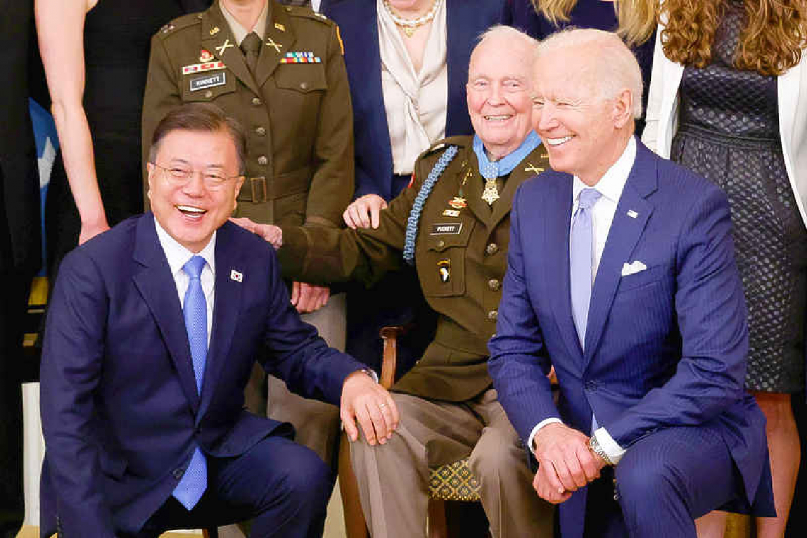 US, South Korean leaders express willingness to engage North Korea