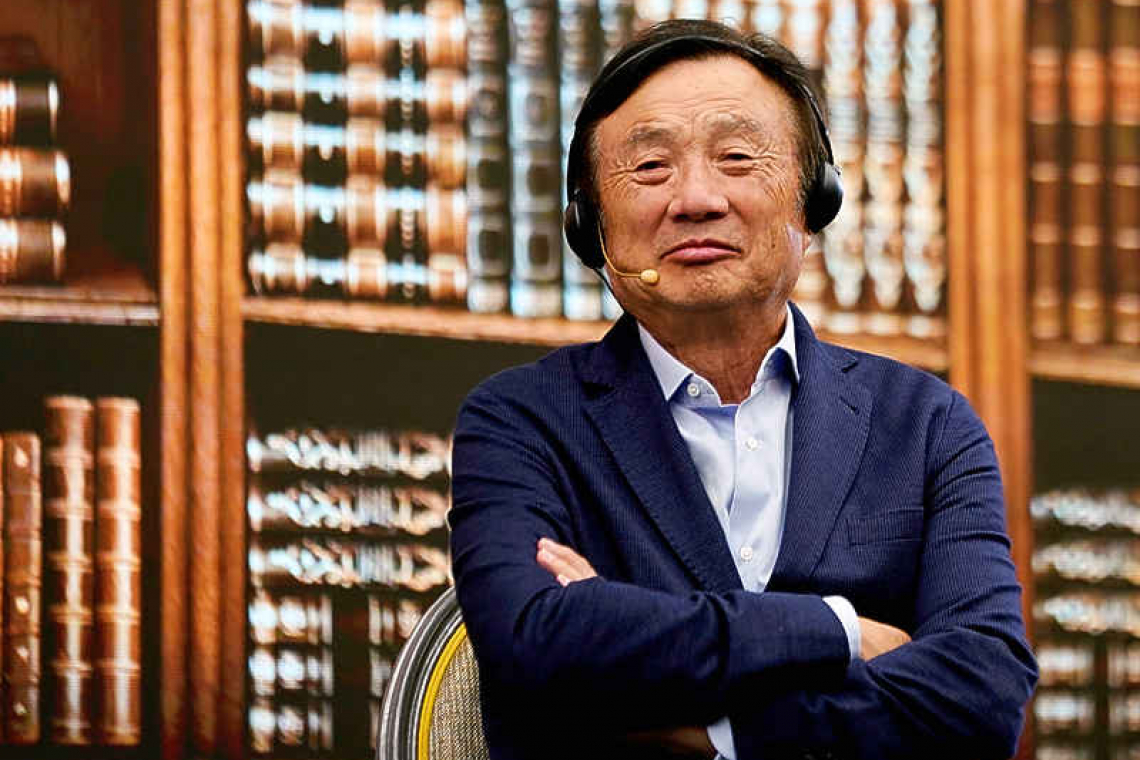 Huawei founder calls for shift to software to counter US sanctions