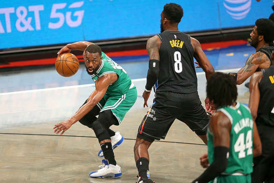 Nets surge early for easy Game 2 win over Celtics