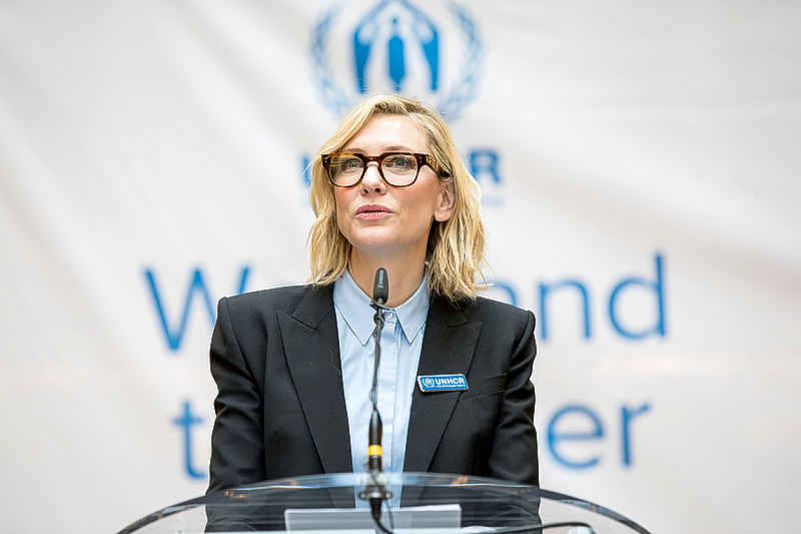    Blanchett sees pandemic as chance for reflection on plight of refugees