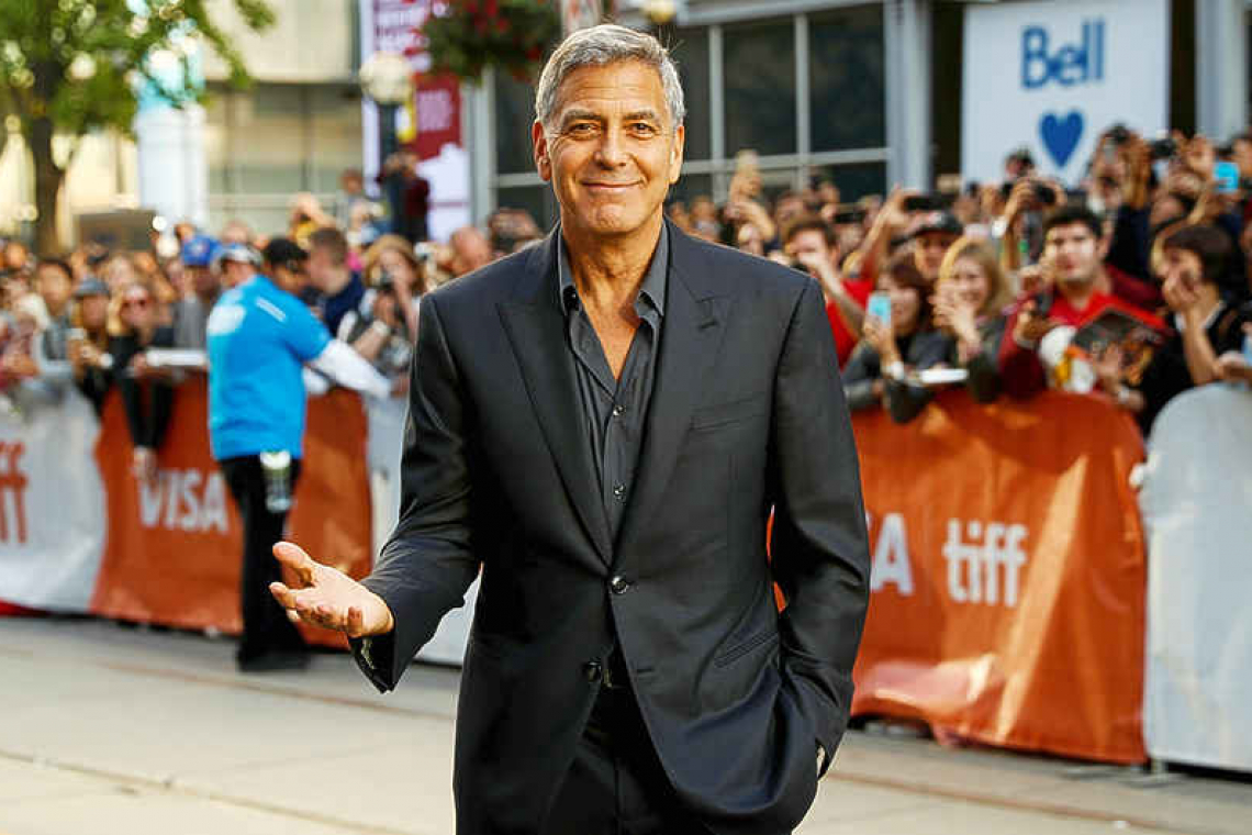 Clooney and friends open school to train film crews