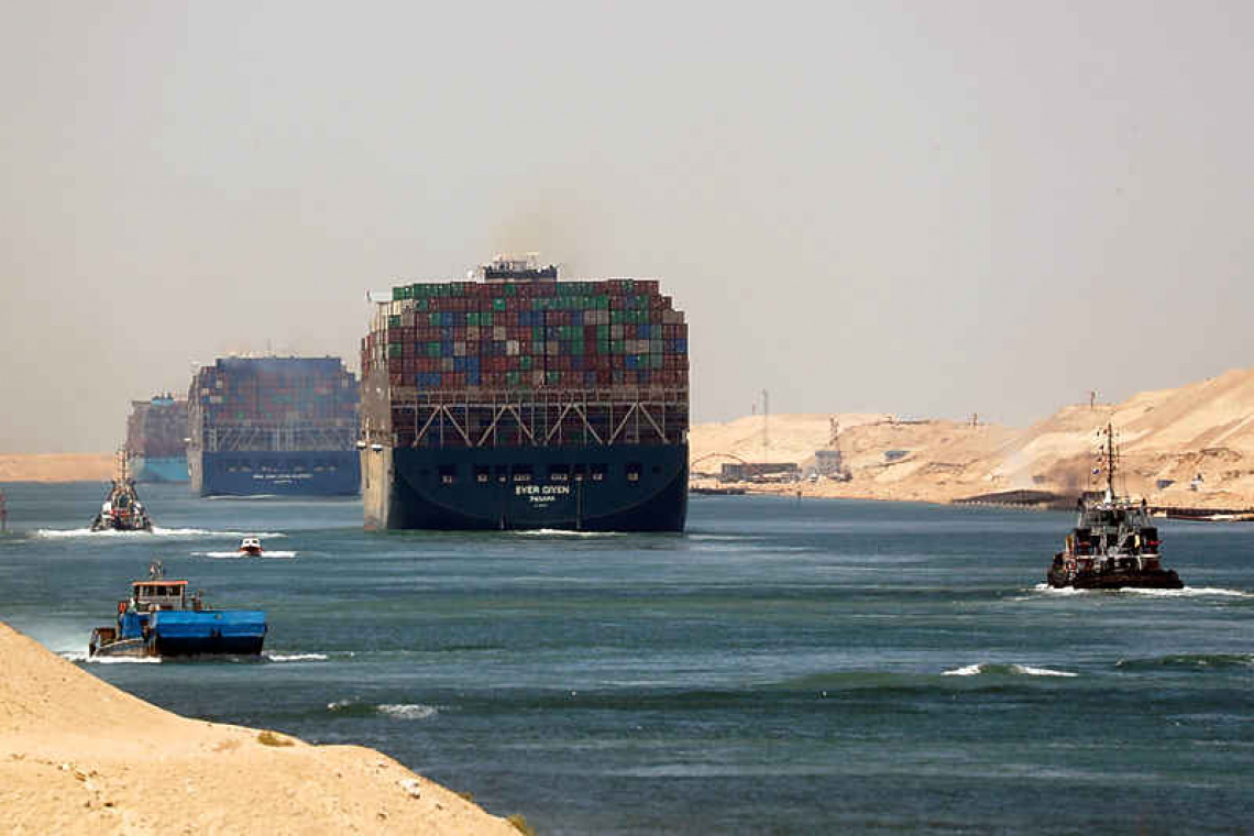 Ever Given container ship leaves Suez Canal