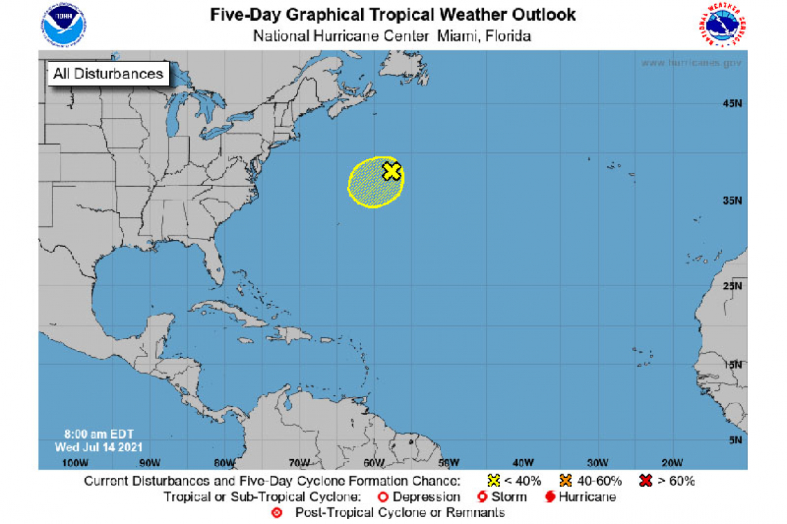 Tropical Weather Outlook 800 AM EDT Wed Jul 14 2021