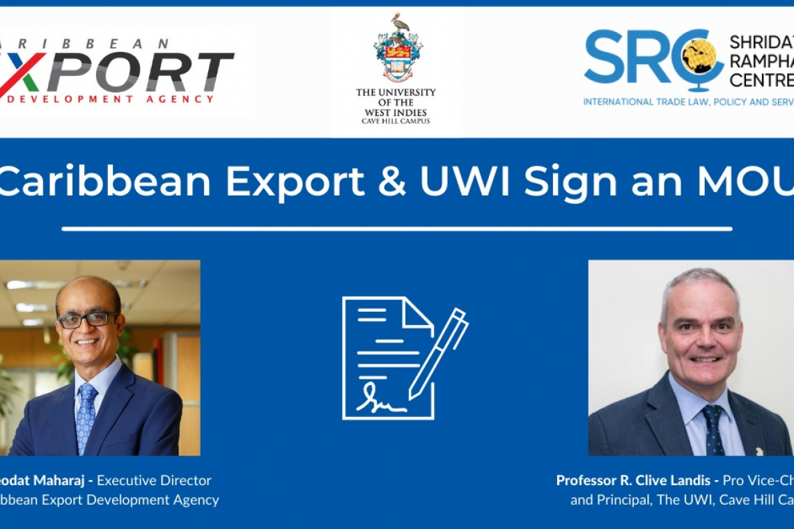 Caribbean Export and The UWI to  partner on trade and investment