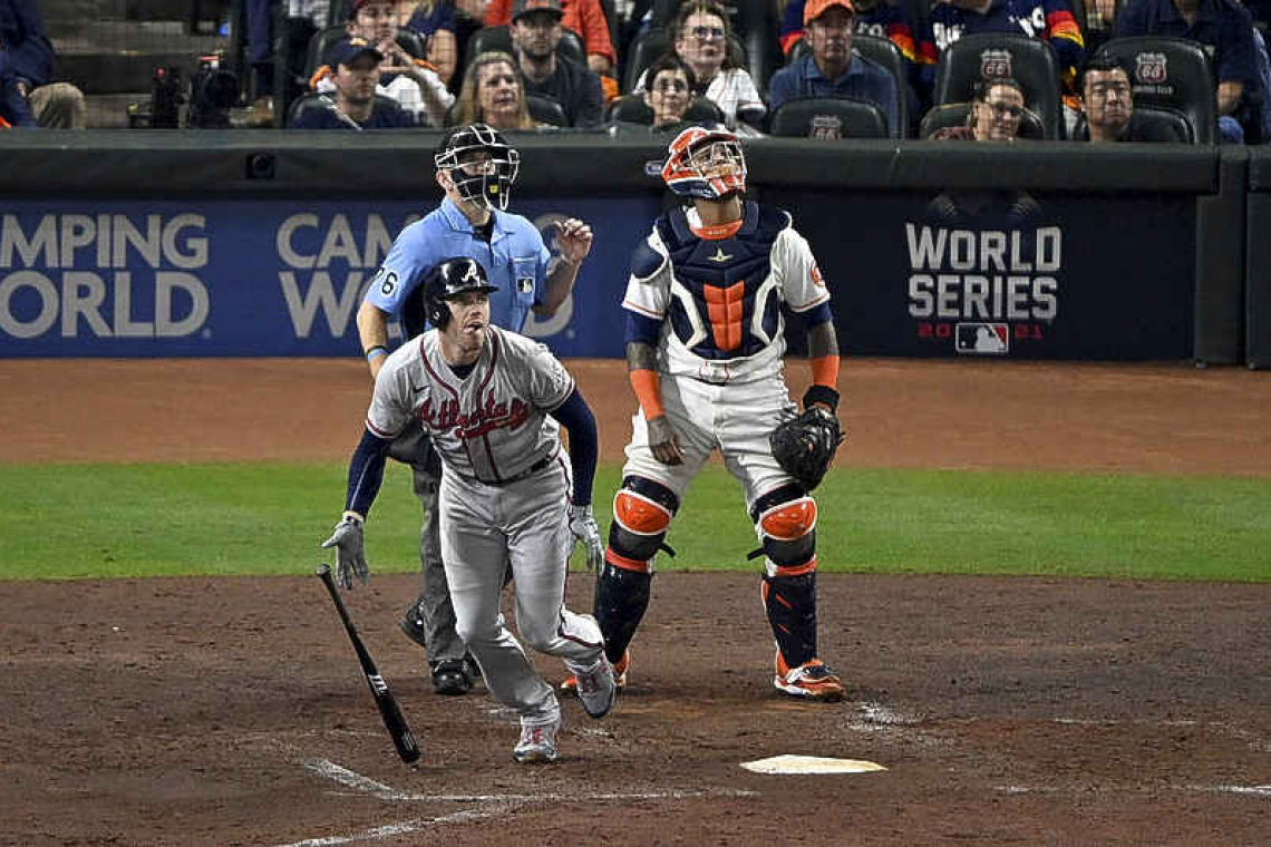 Braves blank Astros, capture World Series title in Game 6