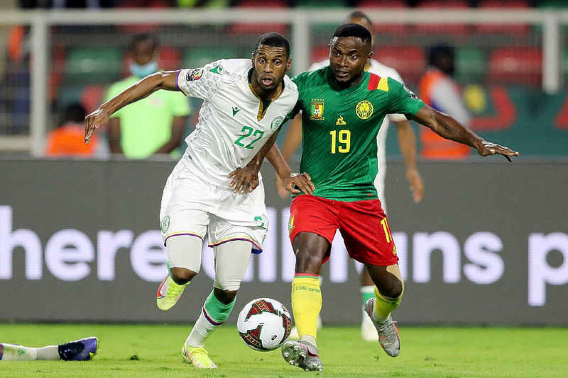 Cameroon overcome Comoros 2-1 to advance at Cup of Nations