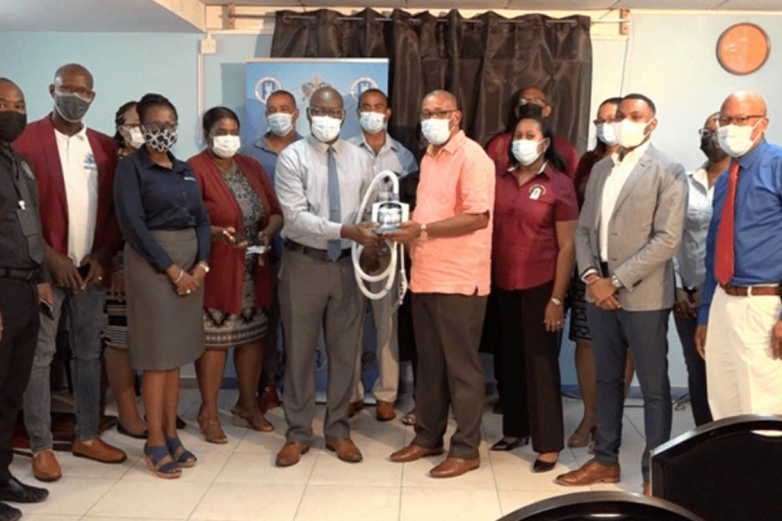 St. Lucia’s COVID-19 response  boosted by equipment donation