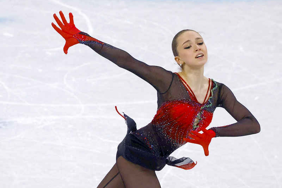 Russian media say teen Olympic figure skating tested positive for banned drug