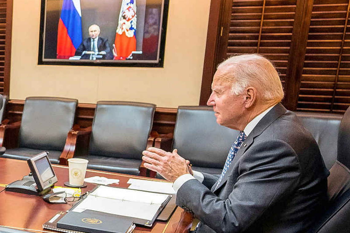 Biden says moral outrage behind Putin comment, not policy change