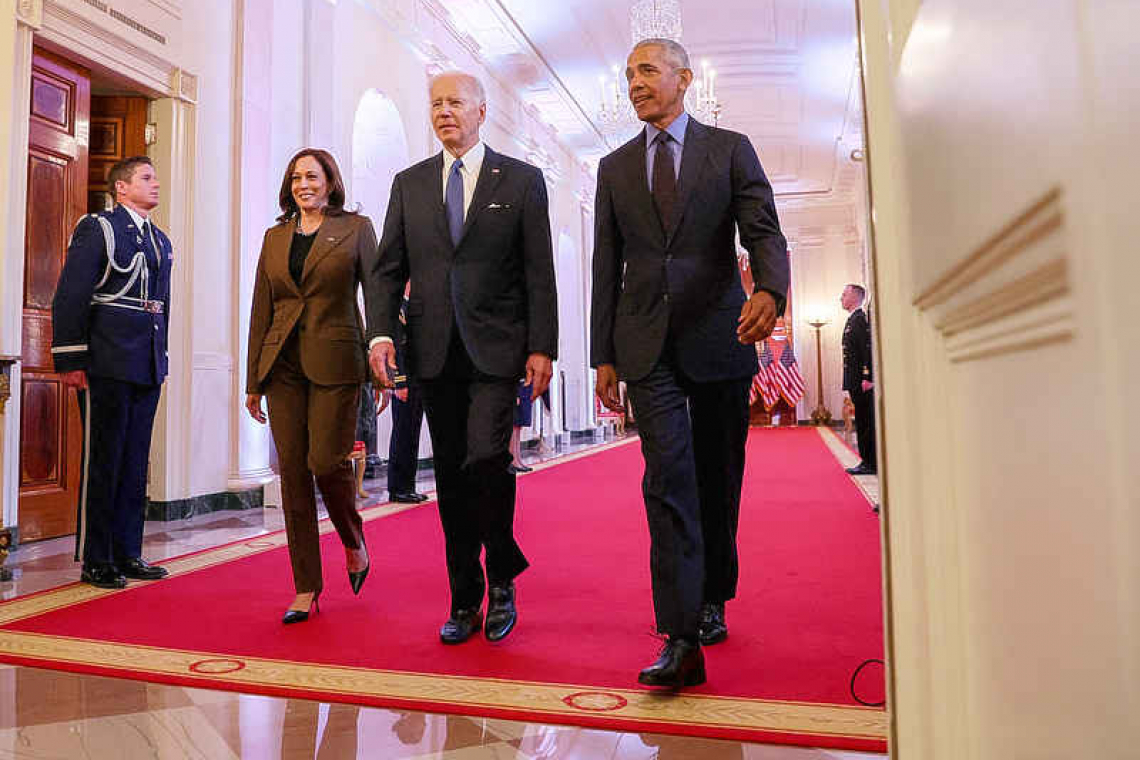 Obama, Biden reunite to tout Obamacare, new provision